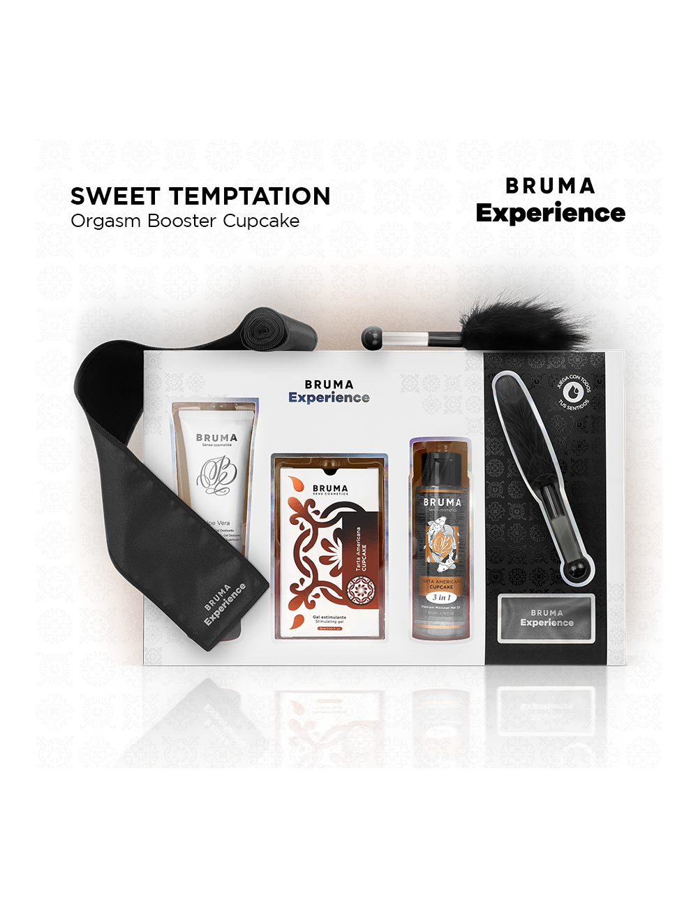 BRUMA XPERIENCE - KIT DE TENTAÇÃO DOCE AMERICANA TART COM POTENCIALIZADOR DE ORGASMO BRUMA XPERIENCE - KIT DE TENTAÇÃO DOCE AMERICANA TART COM POTENCIALIZADOR DE ORGASMO