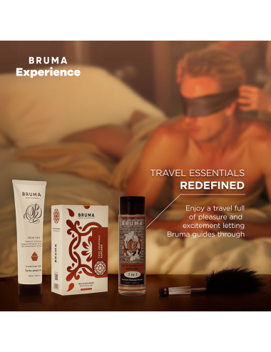 BRUMA XPERIENCE - KIT DE TENTAÇÃO DOCE AMERICANA TART COM POTENCIALIZADOR DE ORGASMO