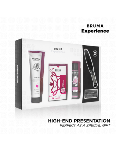BRUMA XPERIENCE - KIT VIBRO-ORGASMICO DE CHICLETE DOCE TENTAÇÃO