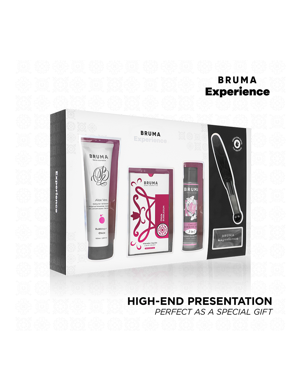 BRUMA XPERIENCE - KIT VIBRO-ORGASMICO DE CHICLETE DOCE TENTAÇÃO BRUMA XPERIENCE - KIT VIBRO-ORGASMICO DE CHICLETE DOCE TENTAÇÃO
