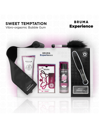 BRUMA XPERIENCE - KIT VIBRO-ORGASMICO DE CHICLETE DOCE TENTAÇÃO