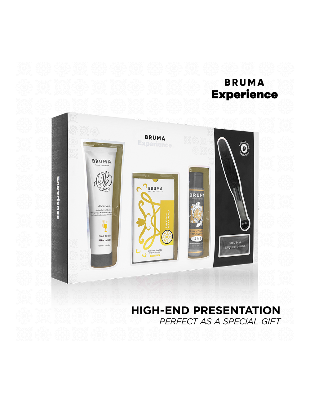 BRUMA XPERIENCE - KIT VIBRO-ORGASMIC PINA COLADA SWEET TEMPTATION BRUMA XPERIENCE - KIT VIBRO-ORGASMIC PINA COLADA SWEET TEMPTATION
