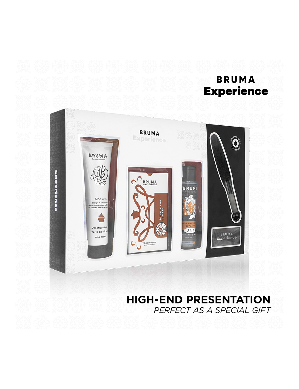 BRUMA XPERIENCE - KIT DOCE TENTAÇÃO BOLO AMERICANO VIBRO-ORGÁSMICO BRUMA XPERIENCE - KIT DOCE TENTAÇÃO BOLO AMERICANO VIBRO-ORGÁSMICO