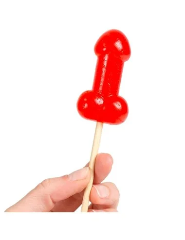 SECRETPLAY - PIRULITO DE PÊNIS DE CEREJA COM EFEITO DE CALOR APIMENTADO