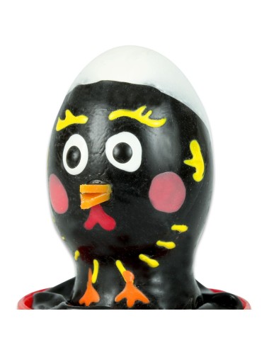 CONDOMERIE - PRESERVATIVOS NOVIDADES PINTADOS À MÃO GALINHA PRETO