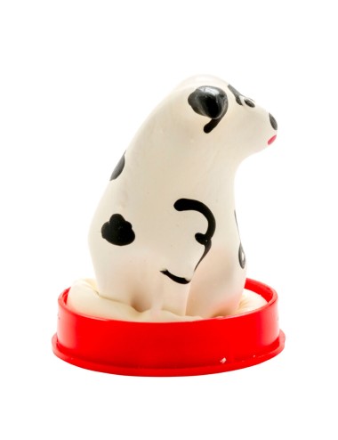 CONDOMERIE - PRESERVATIVOS NOVIDADES PINTADOS À MÃO CÃO DÁLMATA