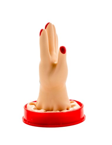 CONDOMERIE - PRESERVATIVOS NOVIDADES PINTADOS À MÃO MODELO MÃO 1