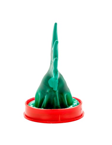 CONDOMERIE - PRESERVATIVOS NOVIDADES PINTADOS À MÃO CANNABIS MODELO 1