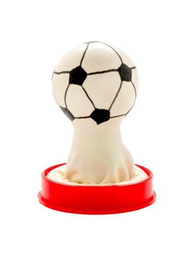 CONDOMERIE - PRESERVATIVOS NOVIDADES PINTADOS À MÃO FUTEBOL