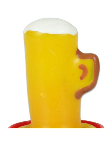 CONDOMERIE - PRESERVATIVOS NOVIDADES PINTADOS À MÃO COPO DE CERVEJA