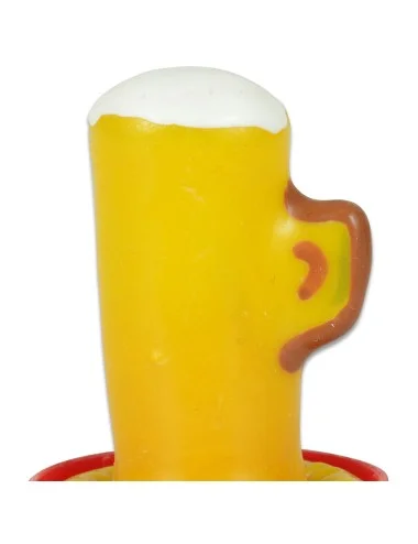 CONDOMERIE - PRESERVATIVOS NOVIDADES PINTADOS À MÃO COPO DE CERVEJA