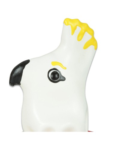 CONDOMERIE - PRESERVATIVOS NOVIDADES PINTADOS À MÃO PAPAGAIO BRANCO