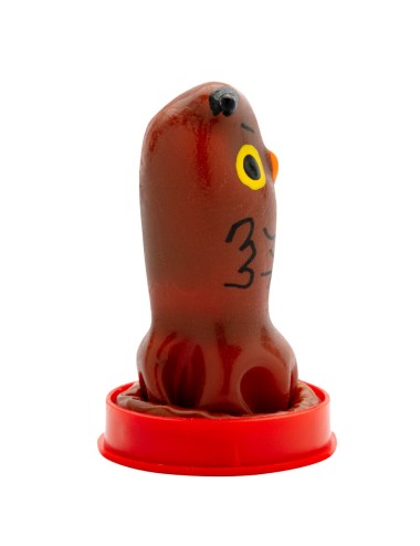 CONDOMERIE - PRESERVATIVOS NOVIDADES PINTADOS À MÃO CORUJA
