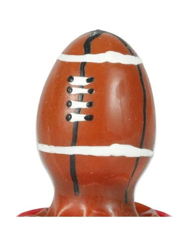 CONDOMERIE - PRESERVATIVOS NOVIDADES PINTADOS À MÃO BOLA DE RUGBY