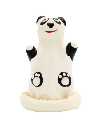 CONDOMERIE - PRESERVATIVOS NOVIDADES PINTADOS À MÃO MODELO PANDA 1