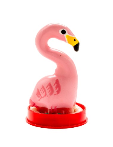 CONDOMERIE - PRESERVATIVOS NOVIDADES PINTADOS À MÃO FLAMINGO ROSA