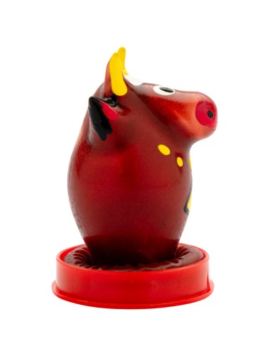 CONDOMERIE - PRESERVATIVOS NOVIDADES PINTADOS À MÃO MODELO TOURO 1