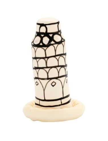 CONDOMERIE - PRESERVATIVOS NOVIDADES PINTADOS À MÃO TORRE DE PISA