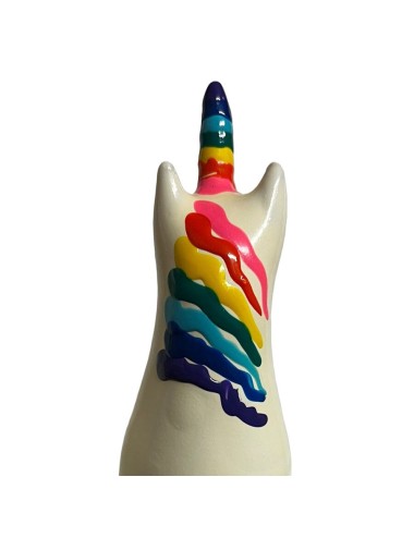 CONDOMERIE - PRESERVATIVOS NOVIDADES PINTADOS À MÃO UNICÓRNIO ARCO-ÍRIS