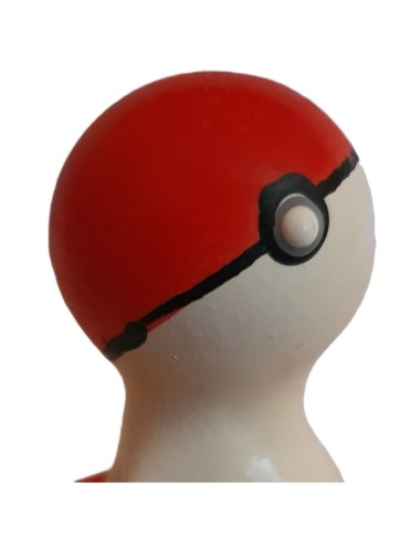 CONDOMERIE - PRESERVATIVOS NOVIDADES PINTADOS À MÃO POKEBALL VERMELHO-BRANCO