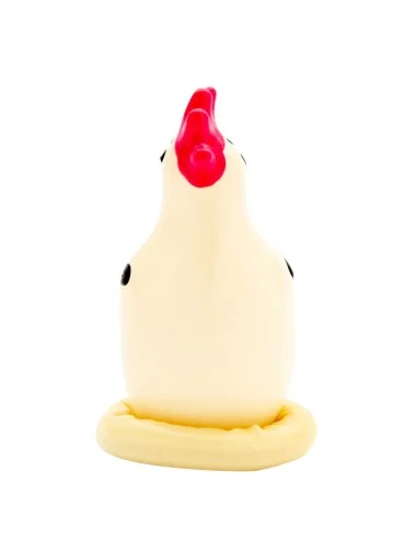 CONDOMERIE - PRESERVATIVOS NOVIDADES PINTADOS À MÃO COCKY ROOSTER