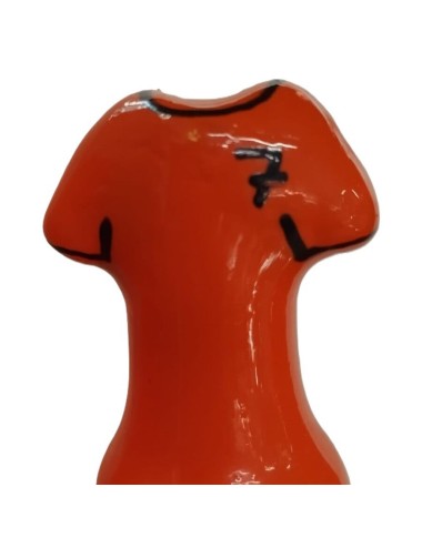 CONDOMERIE - CAMISA LARANJA NOVIDADES PINTADA À MÃO