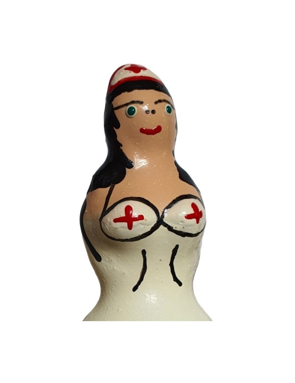 CONDOMERIE - PRESERVATIVOS NOVIDADES PINTADOS À MÃO ENFERMEIRA PRETO CONDOMERIE - PRESERVATIVOS NOVIDADES PINTADOS À MÃO ENFERMEIRA PRETO
