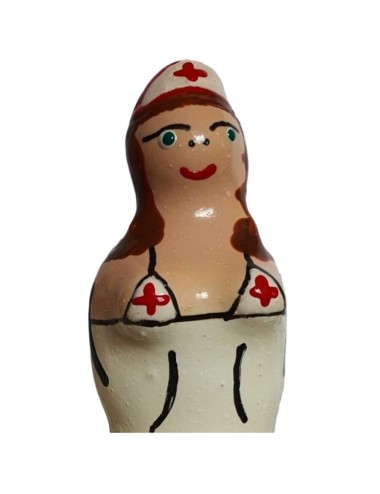 CONDOMERIE - PRESERVATIVOS NOVIDADES PINTADOS À MÃO ENFERMEIRA MORENA