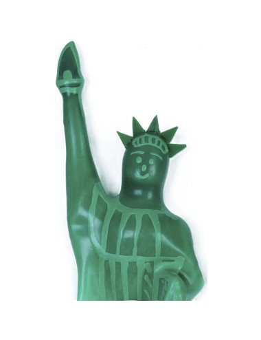 CONDOMERIE - PRESERVATIVOS NOVIDADES PINTADOS À MÃO ESTÁTUA DA LIBERDADE MODELO XL
