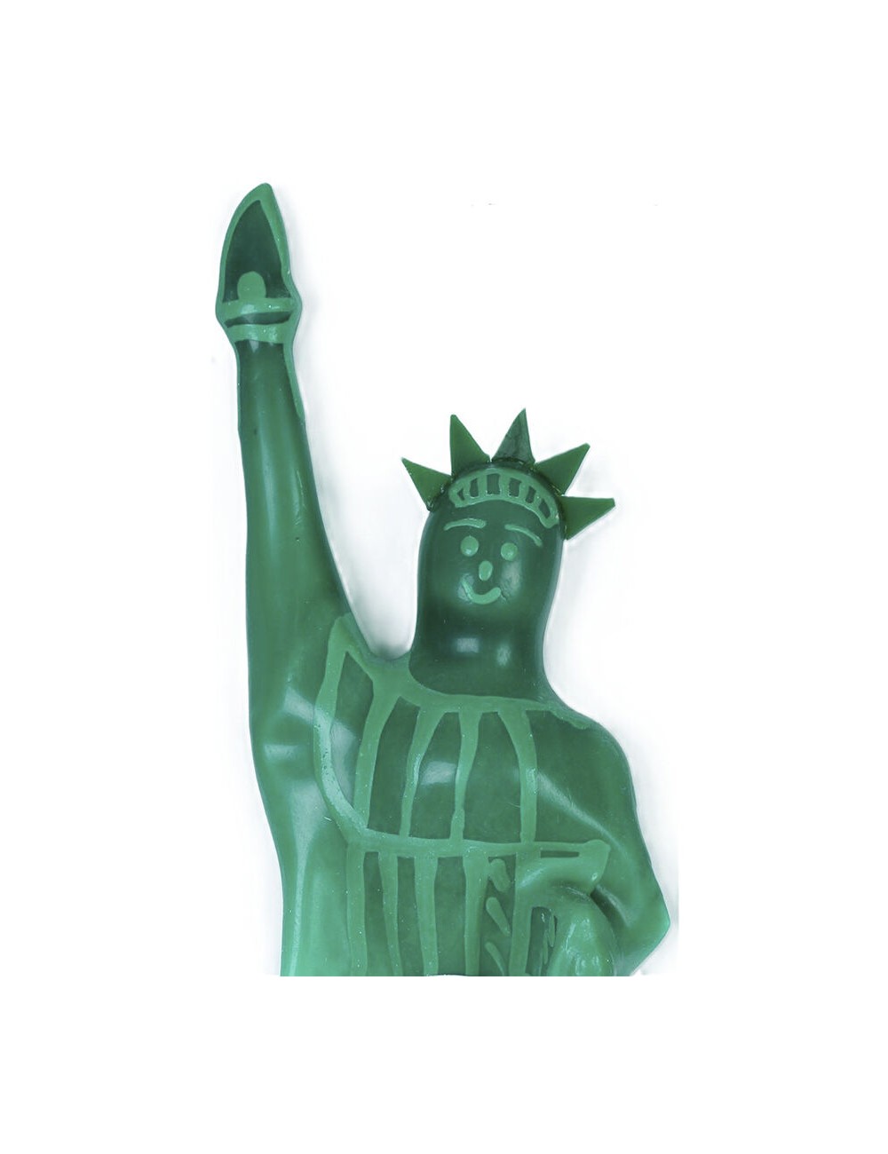 CONDOMERIE - PRESERVATIVOS NOVIDADES PINTADOS À MÃO ESTÁTUA DA LIBERDADE MODELO XL CONDOMERIE - PRESERVATIVOS NOVIDADES PINTADOS À MÃO ESTÁTUA DA LIBERDADE MODELO XL
