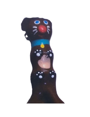 CONDOMERIE - PRESERVATIVOS NOVIDADES PINTADOS À MÃO BROWN DACHSHUND XL