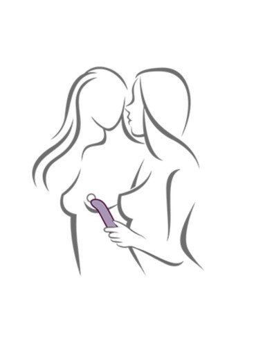 ROCKS-OFF - CHAIAMO G VIBRADOR PONTO G ROXO
