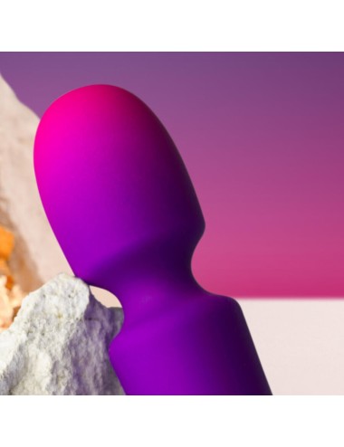 ROCKS-OFF - GLO-GIRL VIBRADOR WAND MINI ROXO