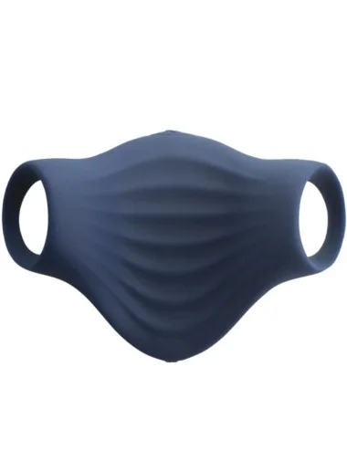 ROCKS-OFF - MASTURBADOR VIBRADOR FLEXÍVEL PALM BLUE