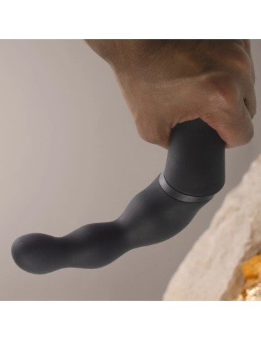 ROCKS-OFF - ADAPTADOR DE VIBRADOR ANAL E DE PRÓSTATA PRETO