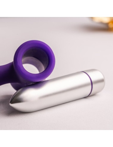 ROCKS-OFF - PETITE SENSATIONS TEAZER PLUG ANAL VIBRADOR ROXO