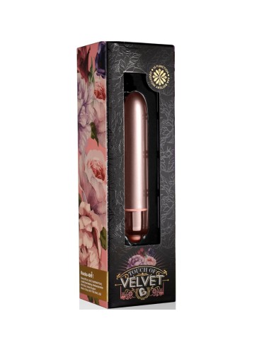 ROCKS-OFF - BALA VIBRATÓRIA RO-90 TOUCH VELVET ROSA