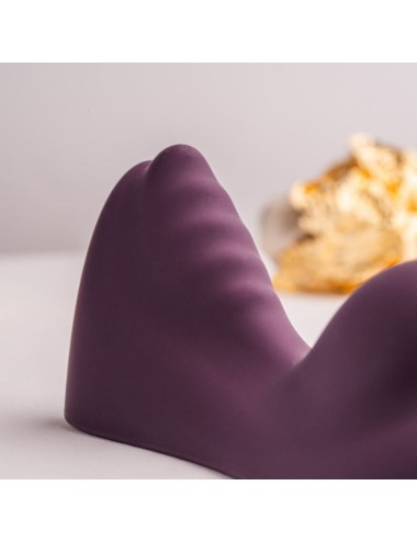 ROCKS-OFF - VIBRADOR RUBY GLOW ROXO PARA SENTAR
