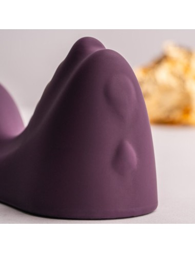 ROCKS-OFF - VIBRADOR RUBY GLOW ROXO PARA SENTAR