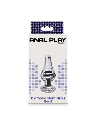 TOYJOY - PLUG ANAL PEQUENO DIAMOND BUM BIJOU PLAY ANAL
