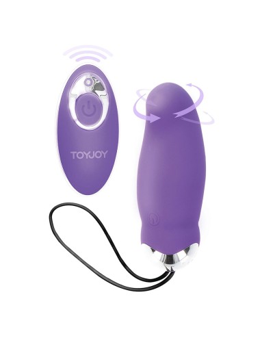 TOYJOY - FELICIDADE MEU ORGASMO EGGSPLODE VIBRADOR ROXO CONTROLE REMOTO