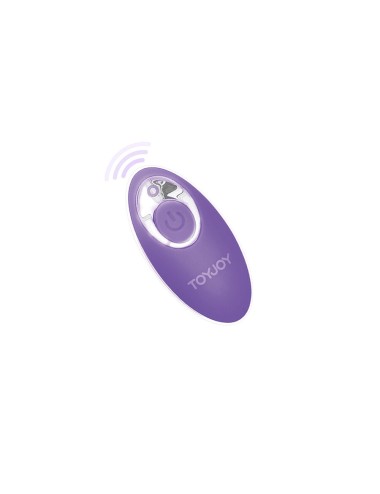TOYJOY - FELICIDADE MEU ORGASMO EGGSPLODE VIBRADOR ROXO CONTROLE REMOTO