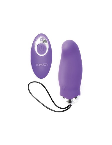 TOYJOY - FELICIDADE MEU ORGASMO EGGSPLODE VIBRADOR ROXO CONTROLE REMOTO