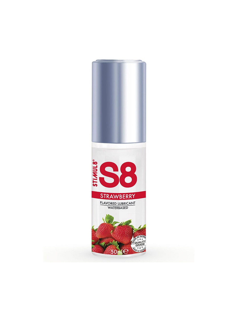 STIMUL8 - LUBRIFICANTE S8 MORANGO 50 ML