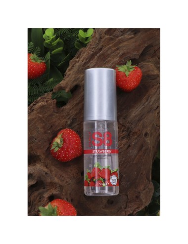 STIMUL8 - LUBRIFICANTE S8 MORANGO 50 ML