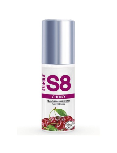STIMUL8 - LUBRIFICANTE S8 CEREJA 125 ML