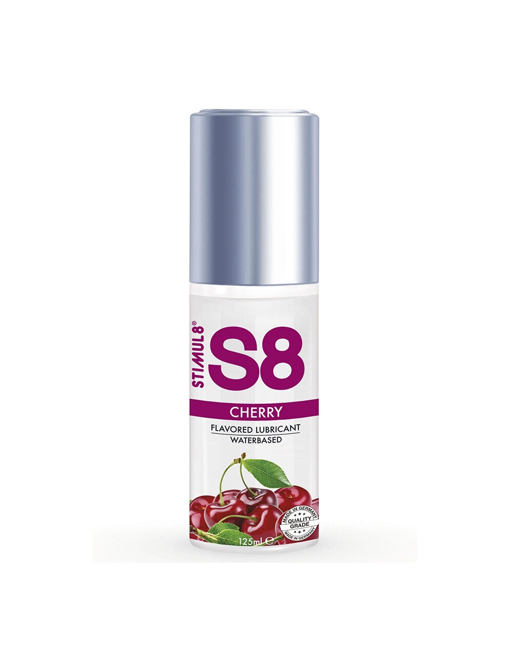 STIMUL8 - LUBRIFICANTE S8 CEREJA 125 ML