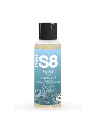 STIMUL8 - ÓLEO DE MASSAGEM S8 CAIXA 3 X 50 ML