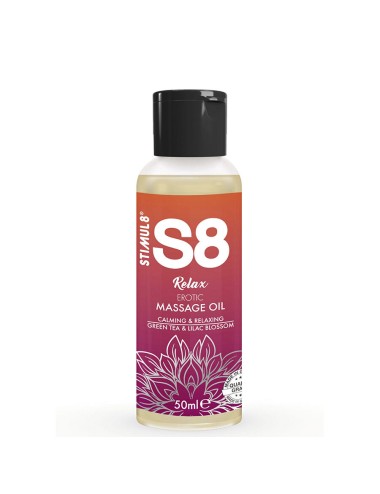STIMUL8 - ÓLEO DE MASSAGEM S8 CAIXA 3 X 50 ML