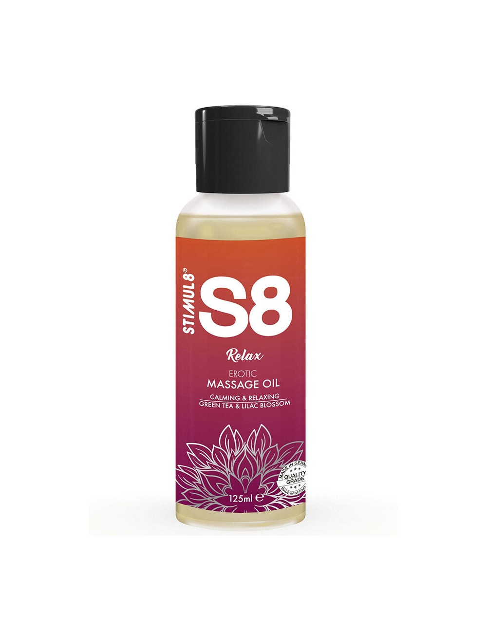 STIMUL8 - S8 RELAX ÓLEO DE MASSAGEM DE CHÁ VERDE 125 ML STIMUL8 - S8 RELAX ÓLEO DE MASSAGEM DE CHÁ VERDE 125 ML